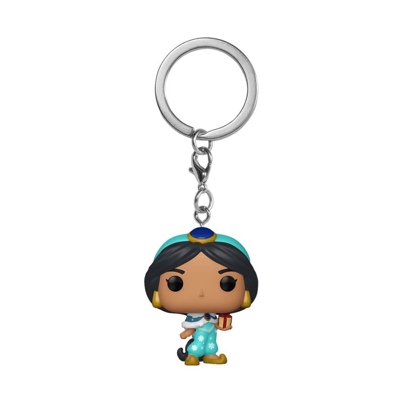 Disney Princess POP! Vinyl Keychains 4 cm Holiday Jasmine Display (12) Funko POP