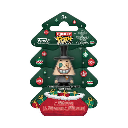 Nightmare before Christmas Holiday 2025 Pocket POP! Vinyl Keychains Mayor Tree Holiday Box 4 cm Funko POP