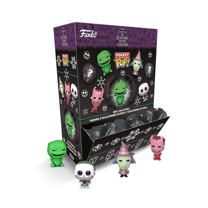 Nightmare before Christmas Pocket POP! Vinyl Figure Coal 4 cm Display (12) Funko POP
