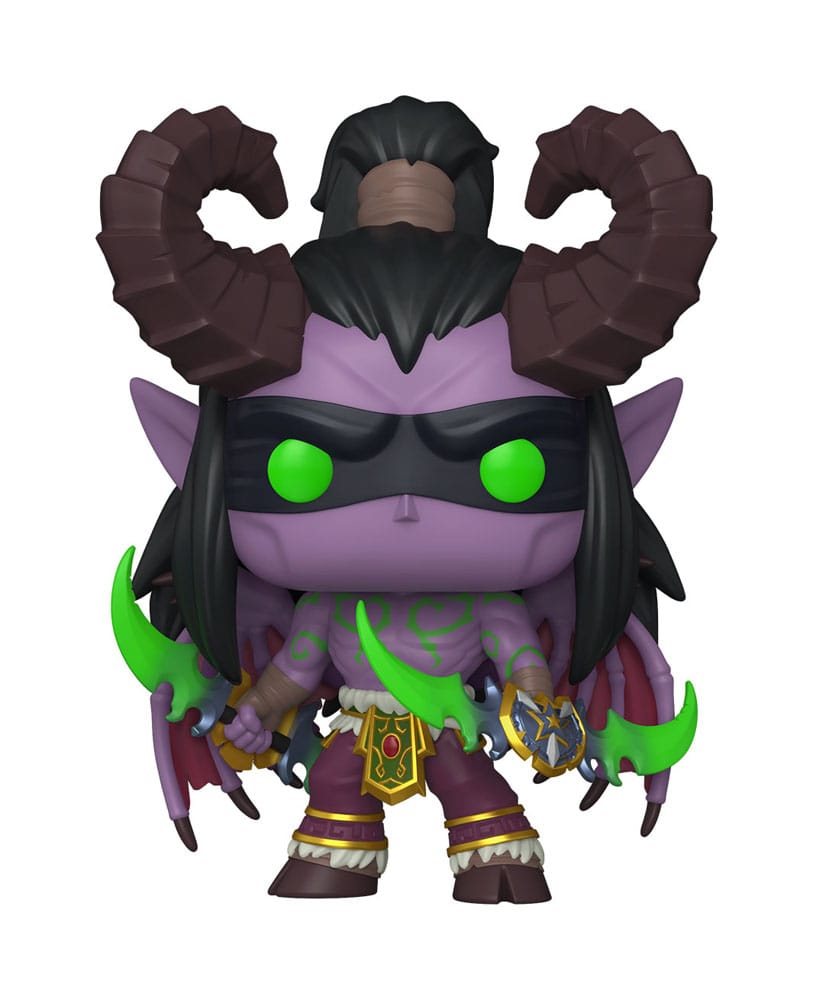 World of Warcraft POP! Games Vinyl Figure Illidan w/CH 9 cm Assortment (6) Funko POP
