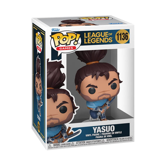 League of Legends POP!&Buddy Games Vinyl Figure Yasuo 9 cm Funko POP