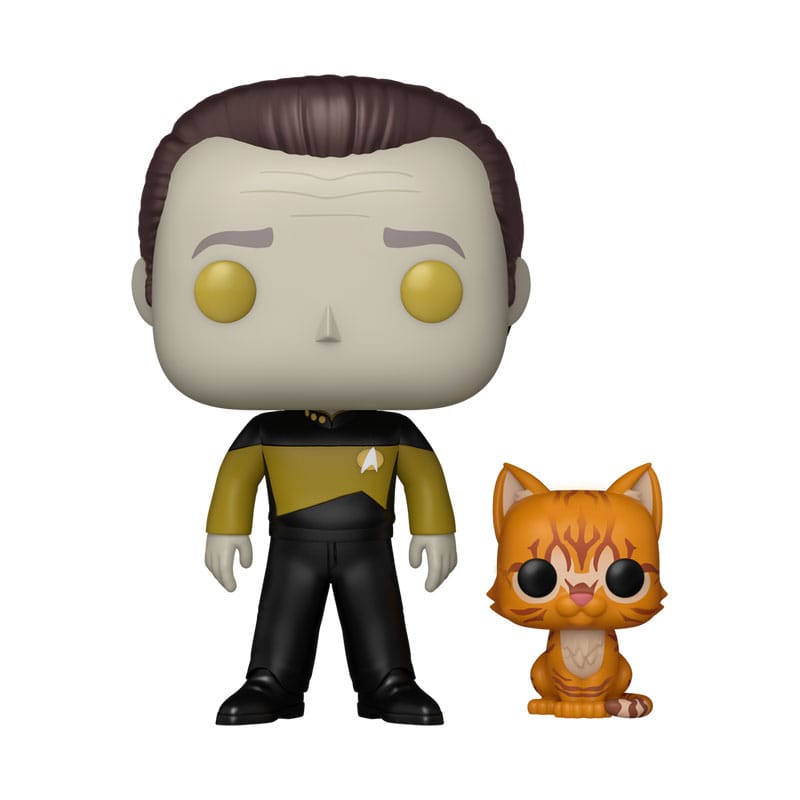 Star Trek POP!&Buddy TV Vinyl Figure STNXTGen- Data w/spot 9 cm Funko POP