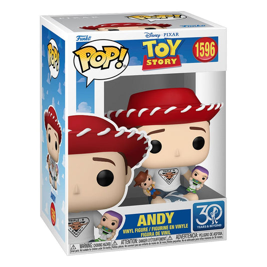 Toy Story POP! Disney Vinyl Figures Andy (30th Anniversary) 9 cm Funko POP - PRESALE Funko POP