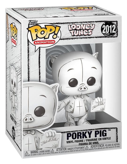 Looney Tunes POP! Animation Vinyl Figure Porky Pig? 9 cm