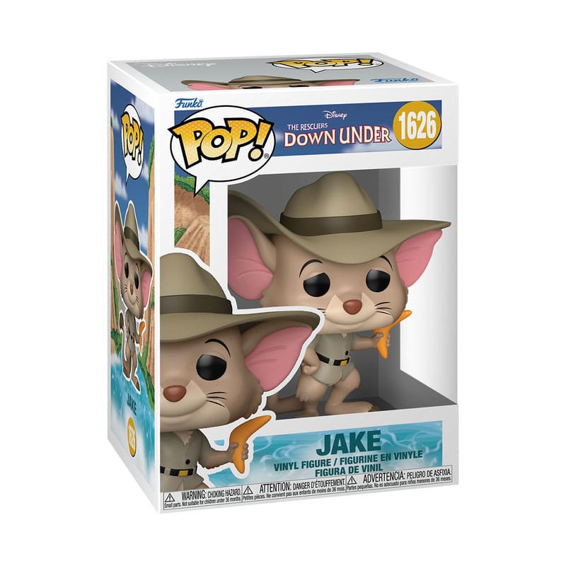 The Rescuers Down Under POP! Disney Vinyl Figure Jake 9 cm Funko POP