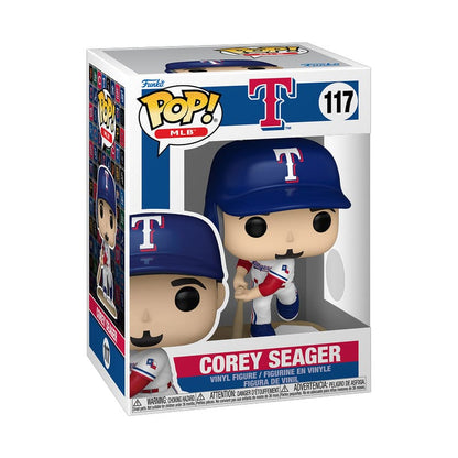 MLB POP! Vinyl Figure Rangers- Corey Seager 9 cm