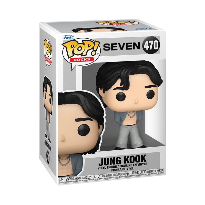 BTS Solo POP! Rocks Vinyl Figure Jung Kook (Seven) 9 cm