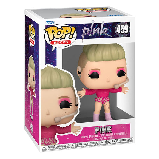 Pink POP! Rocks Vinyl Figure Trustfall Tour 9 cm Funko POP