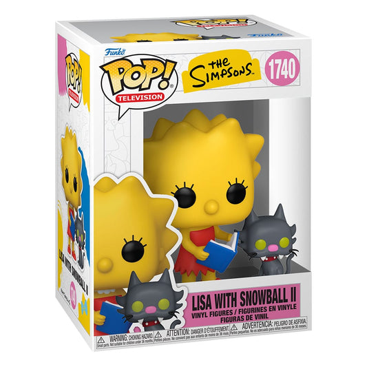 Simpsons POP&Buddy TV Vinyl Figure Lisa & SB 9 cm Funko POP