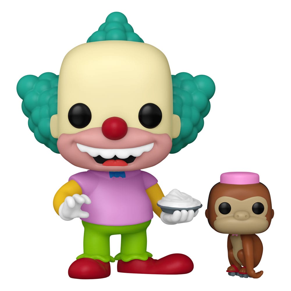 Simpsons POP&Buddy TV Vinyl Figure Krusty&Tenny? 9 cm Funko POP POP! Figures