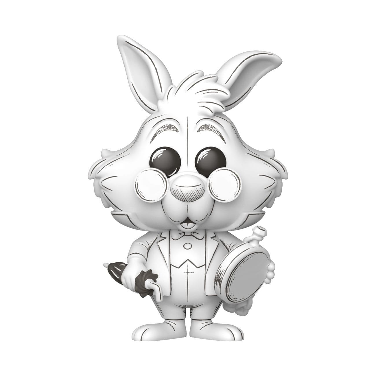 Disney POP! Vinyl Figure Sketched- White Rabbit 9 cm Funko POP