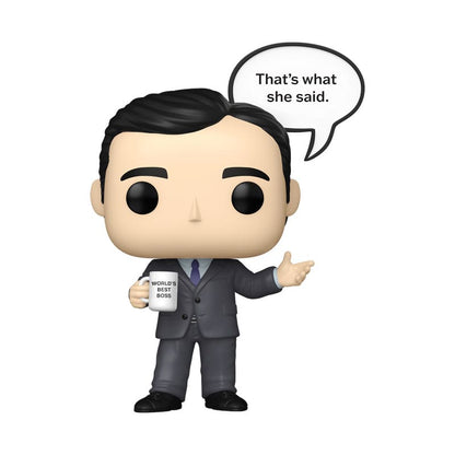 The Office POP! Sayings Vinyl Figure Michael 9 cm Funko POP