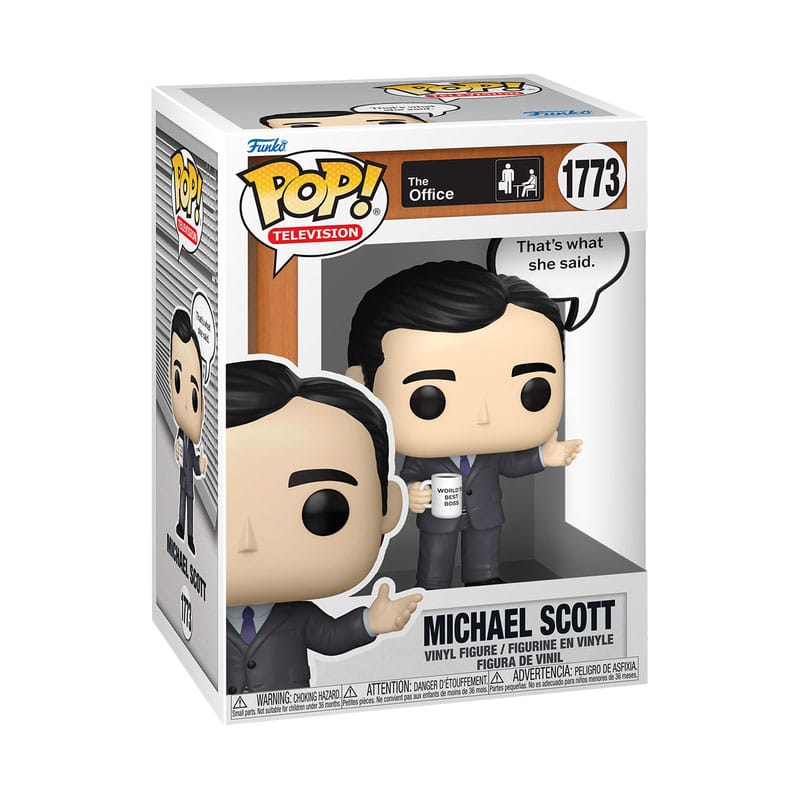 The Office POP! Sayings Vinyl Figure Michael 9 cm Funko POP