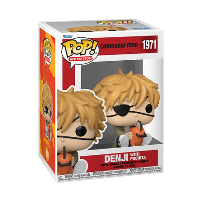 Chainsaw Man POP! Games Vinyl Figure Denji & Pochita 9 cm Funko POP