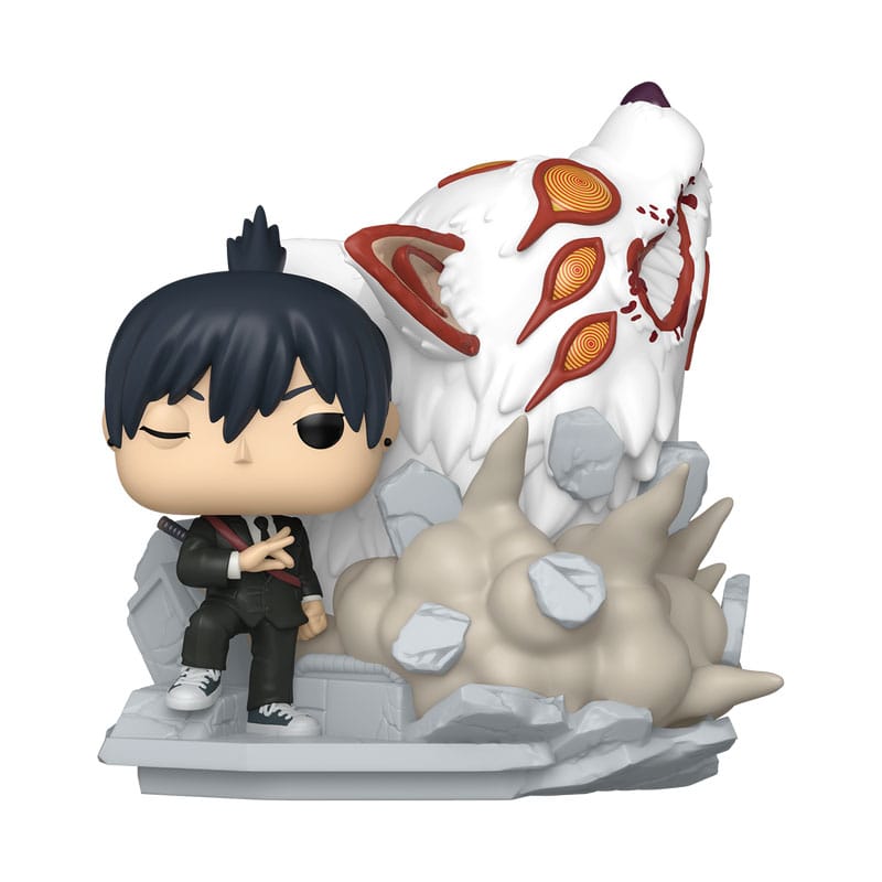 Chainsaw Man POP Moments Vinyl Figures Aki (Fox Devil) 9 cm Funko POP