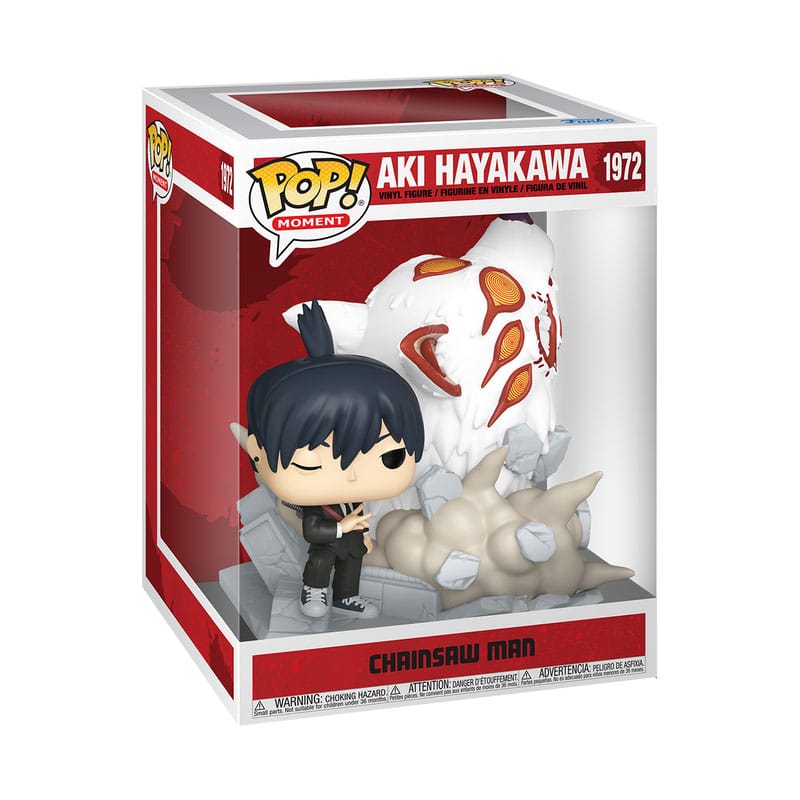 Chainsaw Man POP Moments Vinyl Figures Aki (Fox Devil) 9 cm Funko POP