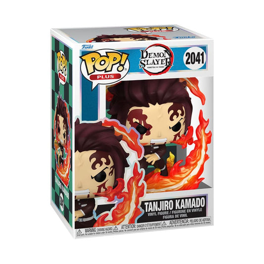 Demon Slayer: Kimetsu no Yaiba POP! Plus Vinyl Figure Tanjiro(Dancing Flash) 9 cm Funko POP