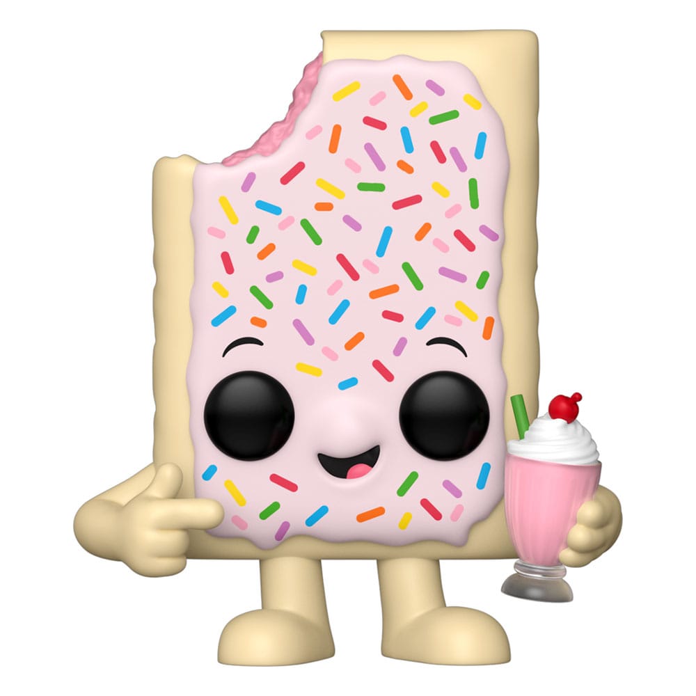 Pop-Tarts POP! Ad Icons Vinyl Figure Pop-Tarts Mascot Strawberry Milkshake 9 cm Funko POP