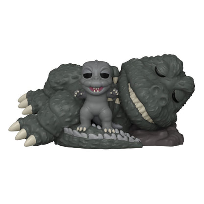 Godzilla Super Sized POP! Movies Vinyl Figure Sleeping Godzilla with Minilla 15 cm POP! Figures