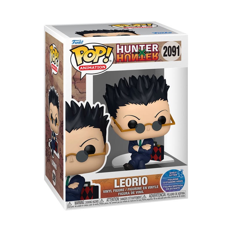 Hunter x Hunter POP! Animation Vinyl Figure Leorio (Sit) 9 cm Funko POP