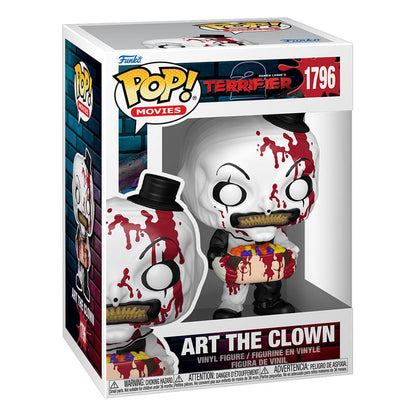 Terrifier 2 POP! Movies Vinyl Figure Art the Clown with Candy Filled Head 9 cm