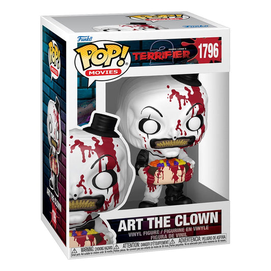 Terrifier 2 POP! Movies Vinyl Figure Art the Clown with Candy Filled Head 9 cm Funko POP