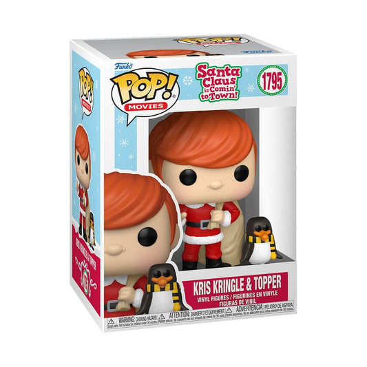 Santa Claus is Comin' to Town POP&Buddy TV Vinyl Figure Kris w/Topper 9 cm Funko POP