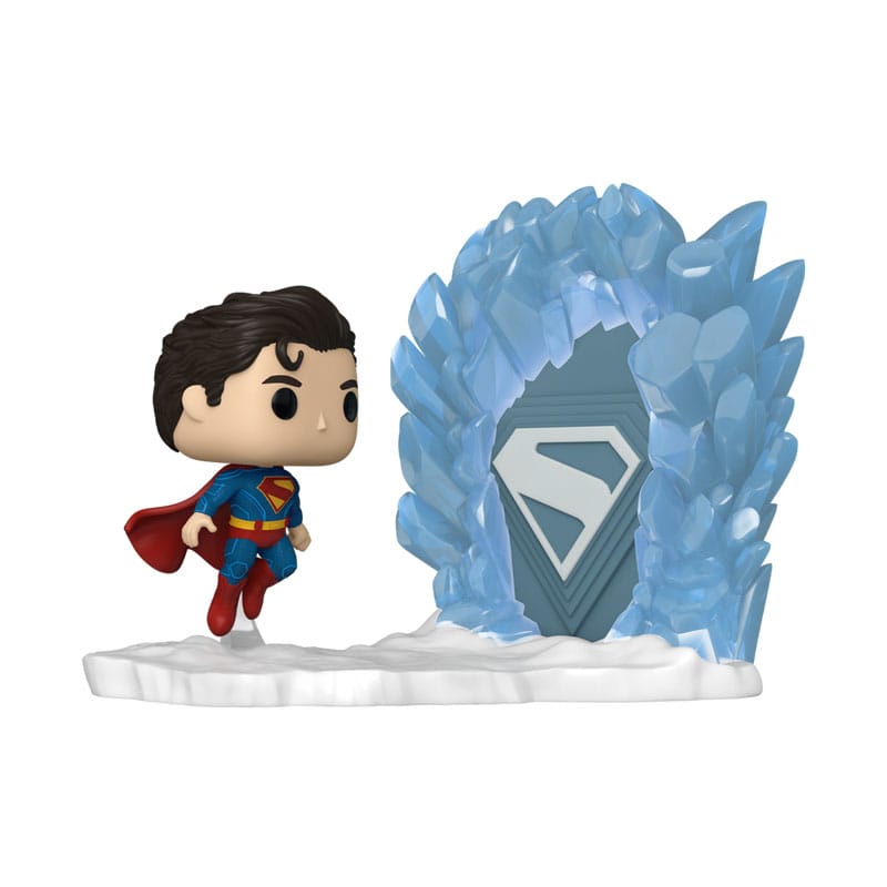 Superman (2025) POP Moments Vinyl Figures Superman and Fortress of Solitude 9 cm Funko POP