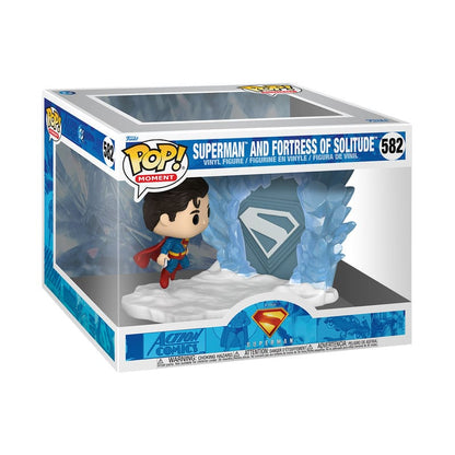 Superman (2025) POP Moments Vinyl Figures Superman and Fortress of Solitude 9 cm Funko POP