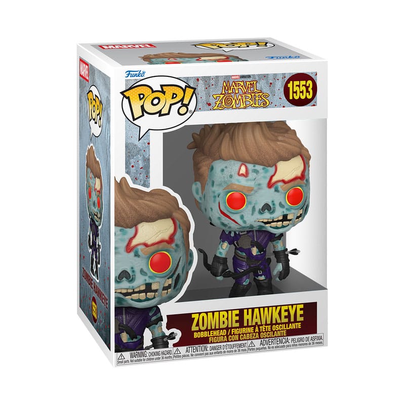 Marvel Zombies POP! Marvel Vinyl Figure Zombie Hawkeye 9 cm Funko POP