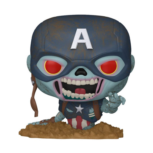 Marvel Zombies POP! Marvel Vinyl Figure Captain America 9 cm Funko POP