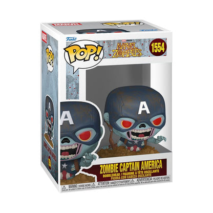 Marvel Zombies POP! Marvel Vinyl Figure Captain America 9 cm Funko POP