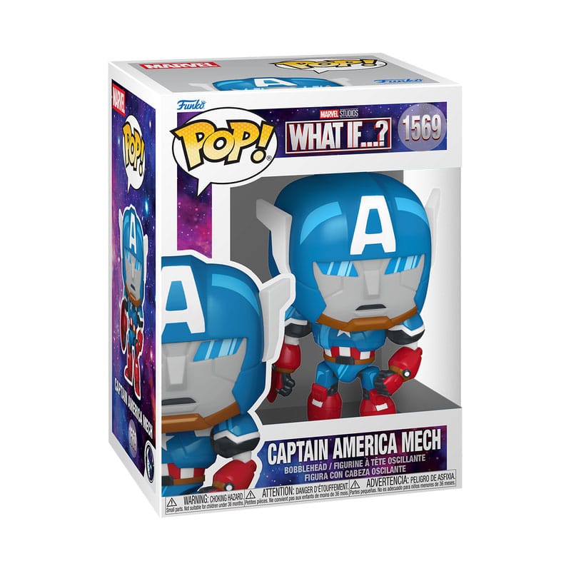 What If...? POP! Vinyl Figure Captain America 9 cm Funko POP