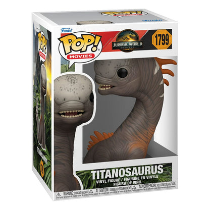 Jurassic World Rebirth POP! Movies Vinyl Figure Titanosaurus 9 cm Funko POP