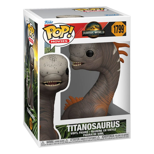 Jurassic World Rebirth POP! Movies Vinyl Figure Titanosaurus 9 cm Funko POP