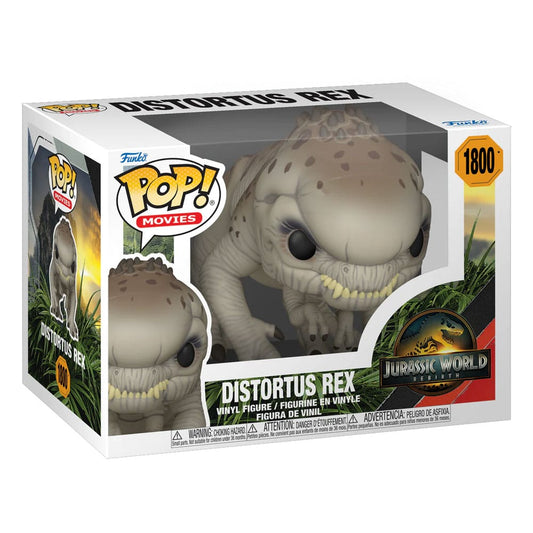 Jurassic World Rebirth POP! Movies Vinyl Figure Distortus Rex 9 cm Funko POP