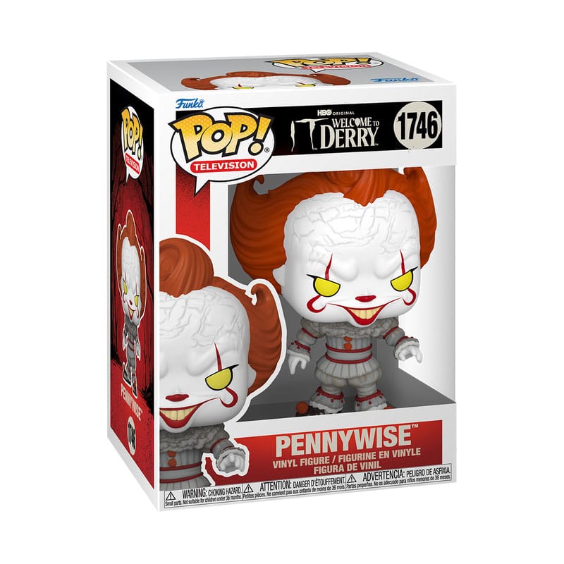 It-Welcome to Derry POP! Plus Vinyl Figure Pennywise the Dancing Clown 9 cm Funko POP