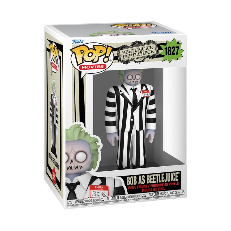 Beetlejuice POP! Movies Vinyl Figure BOB as Beetlejuice 9 cm Funko POP