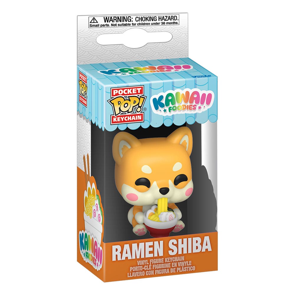 Kawaii Foodies Pocket POP! Vinyl Keychains 4 cm Ramen Shiba Display (12)