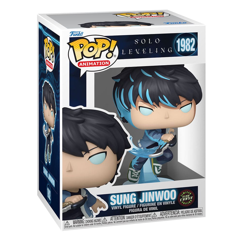 Solo Leveling POP! Animation Vinyl Figure Sung Jinwoo with Chase 9 cm Assortment (6) Funko POP - PRESALE Funko POP