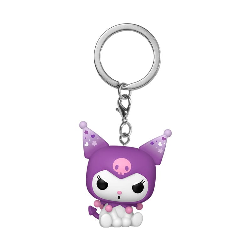 Sanrio POP! Vinyl Keychains 4 cm K/MM- Kuromi Display (12) Funko POP