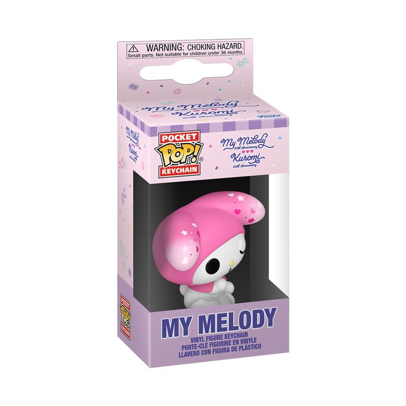 Sanrio POP! Vinyl Keychains 4 cm K/MM- My Melody Display (12) Funko POP