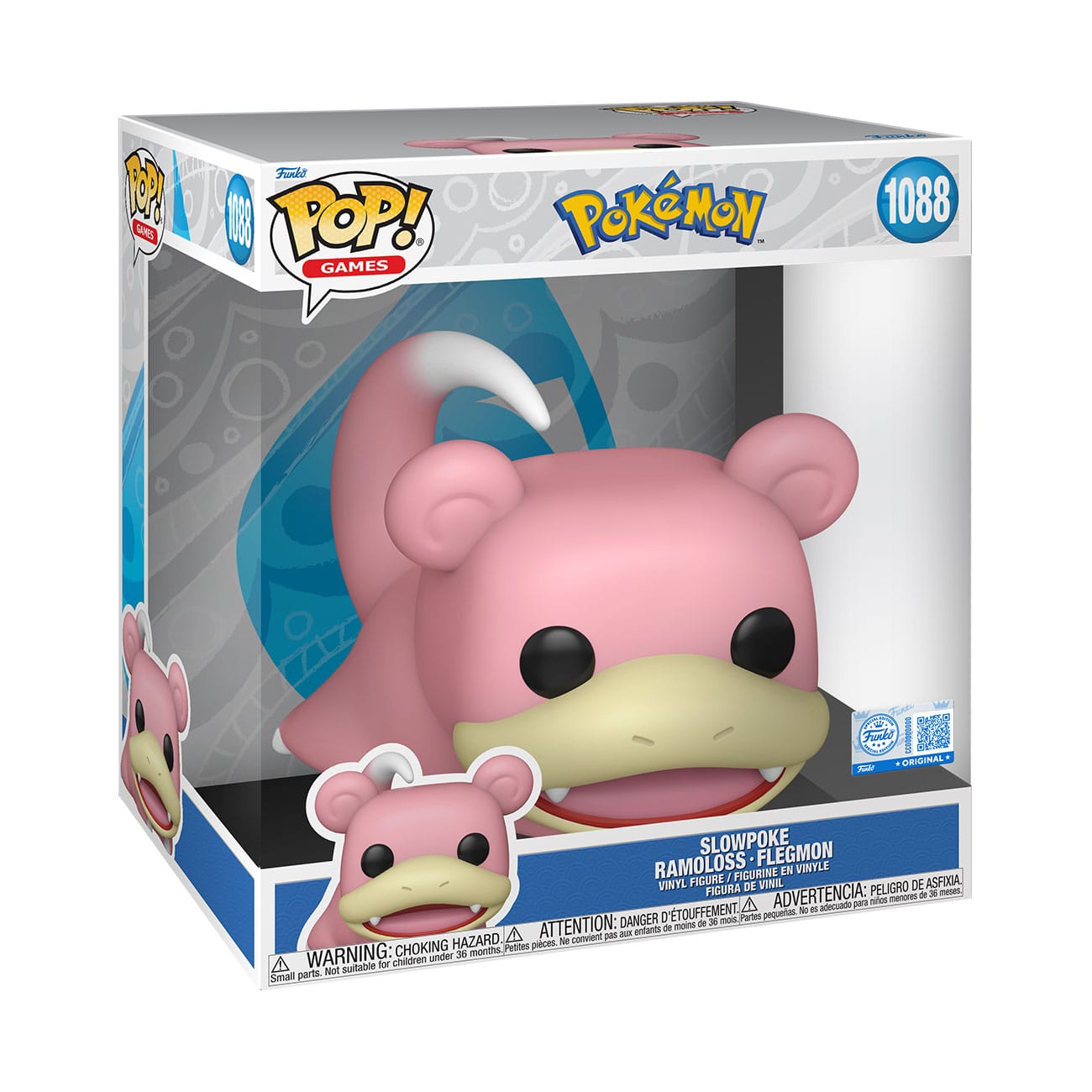 Pokemon Super Sized Jumbo POP! Vinyl Figure Slowpoke 25 cm Funko POP