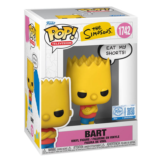 Simpsons POP! Sayings Vinyl Figure Bart 9 cm Funko POP