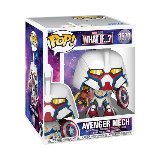 What If...? Super Sized POP! Marvel Vinyl Figure Super Mech 15 cm Funko POP