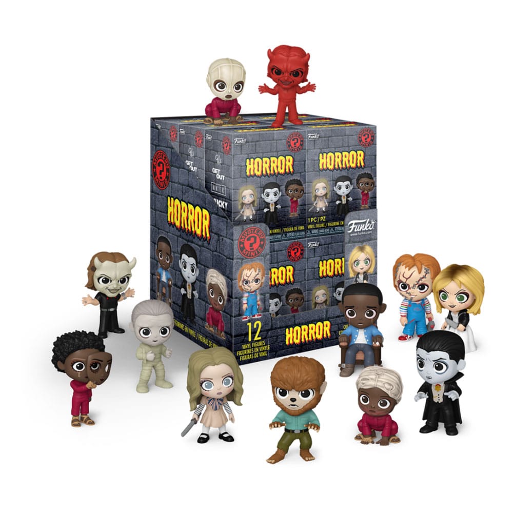 NBCU Mini Figures Horror 5 cm Display (12)