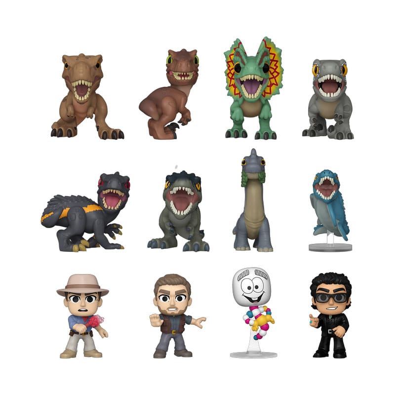 Jurassic World Mini Figures P&W 5 cm Funko Mini Figure Blind Box - [New]