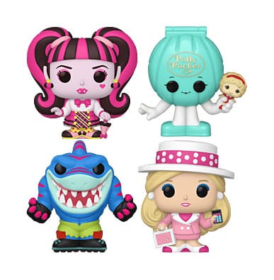 Retro Toy by Loungefly PVC Pins Blind Box PDQ Display (12) Pins & Brooches,Blind Boxes