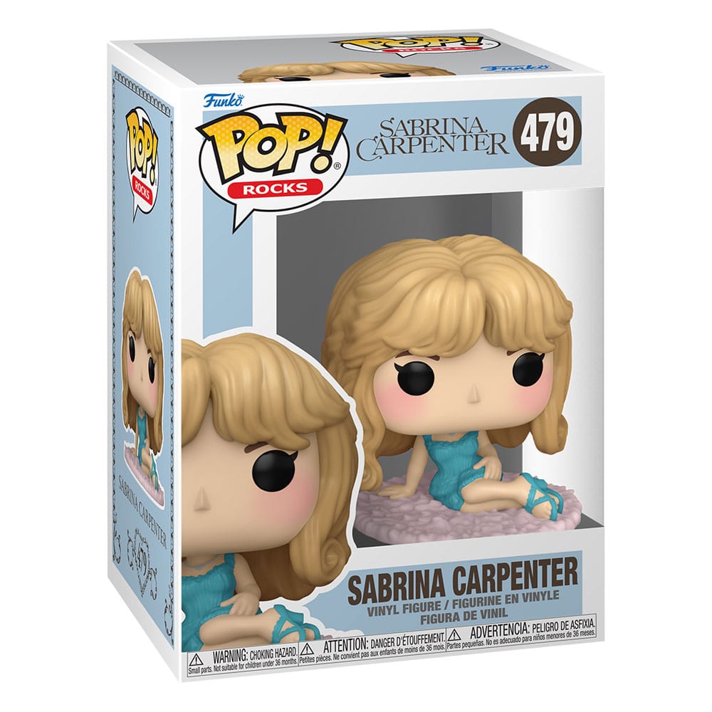 Sabrina Carpenter POP! Rocks Vinyl Figure Sabrina in Night Gown 9 cm Funko POP