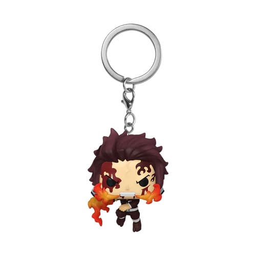 Demon Slayer: Kimetsu no Yaiba POP! Vinyl Keychains 4 cm Tanjiro(Dancing Flash) Display (12) Funko POP